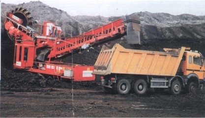 Máquina escavadora de roda de cubeta For Mining do aço carbono grande