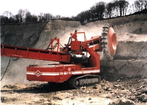 Máquina escavadora de roda de cubeta For Mining do aço carbono grande