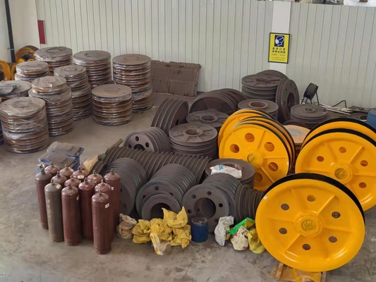 Polias de cabo de aço de usinagem de peças grandes laminadas a quente Rolamento NSK