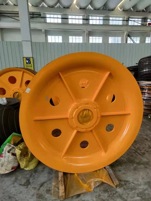 Polias de cabos de aço de usinagem de peças grandes FAG para a indústria