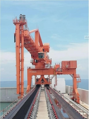 Descarregador do navio do parafuso usado para o descarregamento do cimento