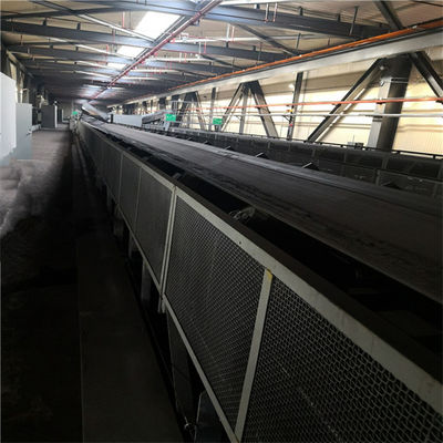 Sistema da correia transportadora do aço carbono para o armazenamento do transporte da grão de carvão do minério