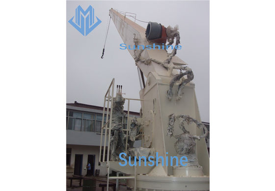 Crescimento duro Marine Crane For General Cargo Handling do certificado 5t15m do ABS