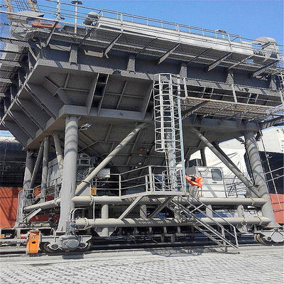 Trilho automotor funil montado de Eco para a manipulação de carga da maioria