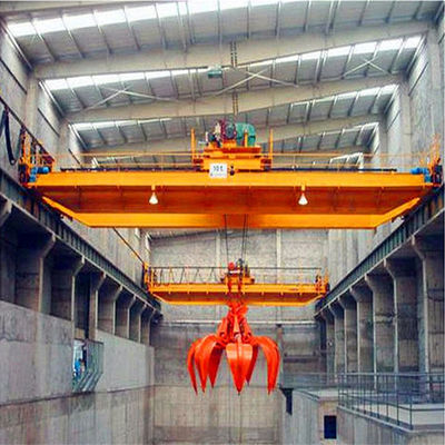 Cubeta hidráulica elétrica da garra da casca alaranjada para o central elétrica da incineração do lixo