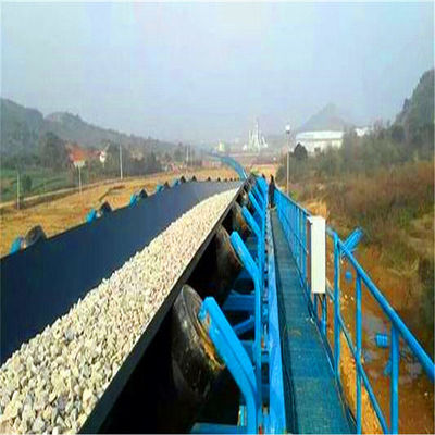 Sistema de transporte de correia curvado material da maioria interurbano