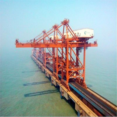 Tipo navio da correia que descarrega o equipamento para o descarregamento contínuo material da maioria