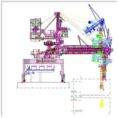 Capacidade de Carregadores de Navio Tipo Correia de Continuidade 1200 Tph