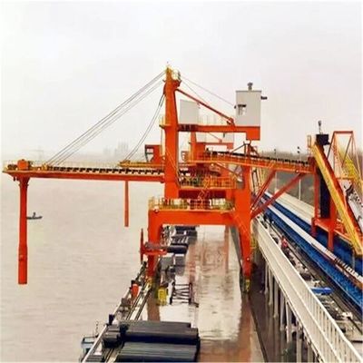 Tipo carregador da correia de Tph da capacidade 600 do navio para os materiais de maioria que carregam para enviar