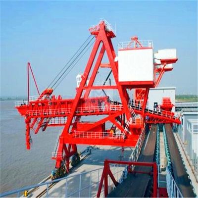 Tipo carregador da correia de Tph da capacidade 600 do navio para os materiais de maioria que carregam para enviar