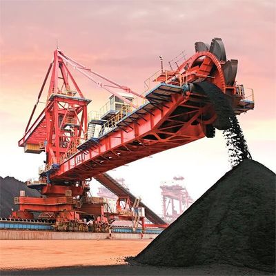 Curral material da maioria que empilha e que recupera o equipamento para o armazenamento de carvão