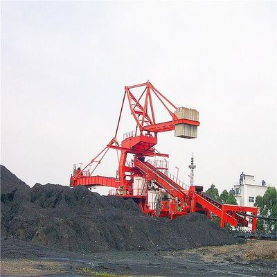 Curral material da maioria que empilha e que recupera o equipamento para o armazenamento de carvão