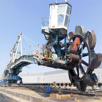 Curral material da maioria que empilha e que recupera o equipamento para o armazenamento de carvão