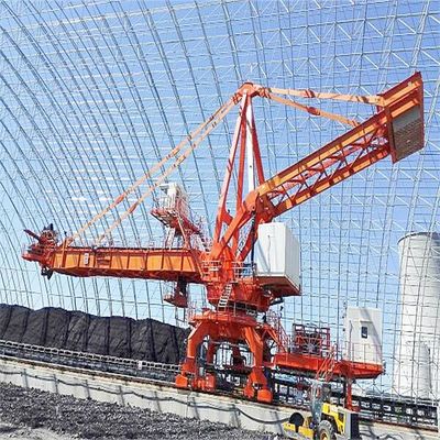 Curral material da maioria que empilha e que recupera o equipamento para o armazenamento de carvão