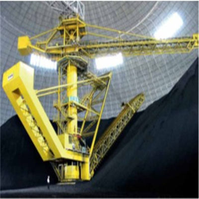 Empilhador 2000 e Reclaimer do curral da capacidade de Tph para o transporte de materiais maioria