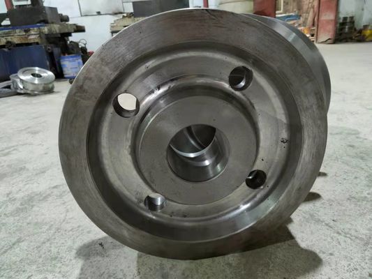 Grandes rodas forjadas para o trem Crane Shore Bridge Traveling Mechanism