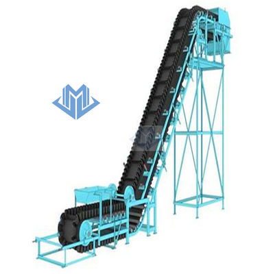 Ângulos altos do declive do sistema maioria resistente da correia transportadora do transporte de materiais
