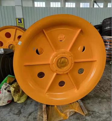 Bloco de polia grande parte que faz à máquina para o carregador do descarregador do navio