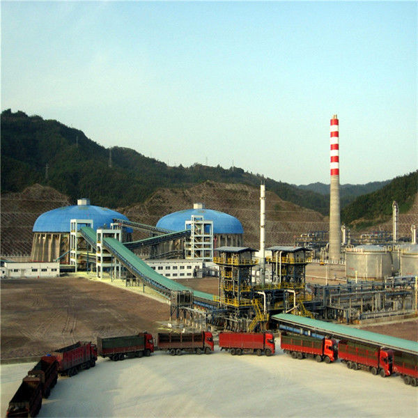 Sistema da correia transportadora do aço carbono para o armazenamento do transporte da grão de carvão do minério